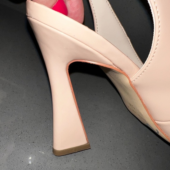 Nine West nude Heels size 6 - Picture 8 of 10